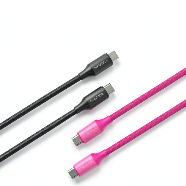 Nautica USB C Cable 60W Fast Charging Braided 3 Pack-10