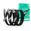 Nylon Braided USB C Cable 60W Fast Charging 3 Lengths-7