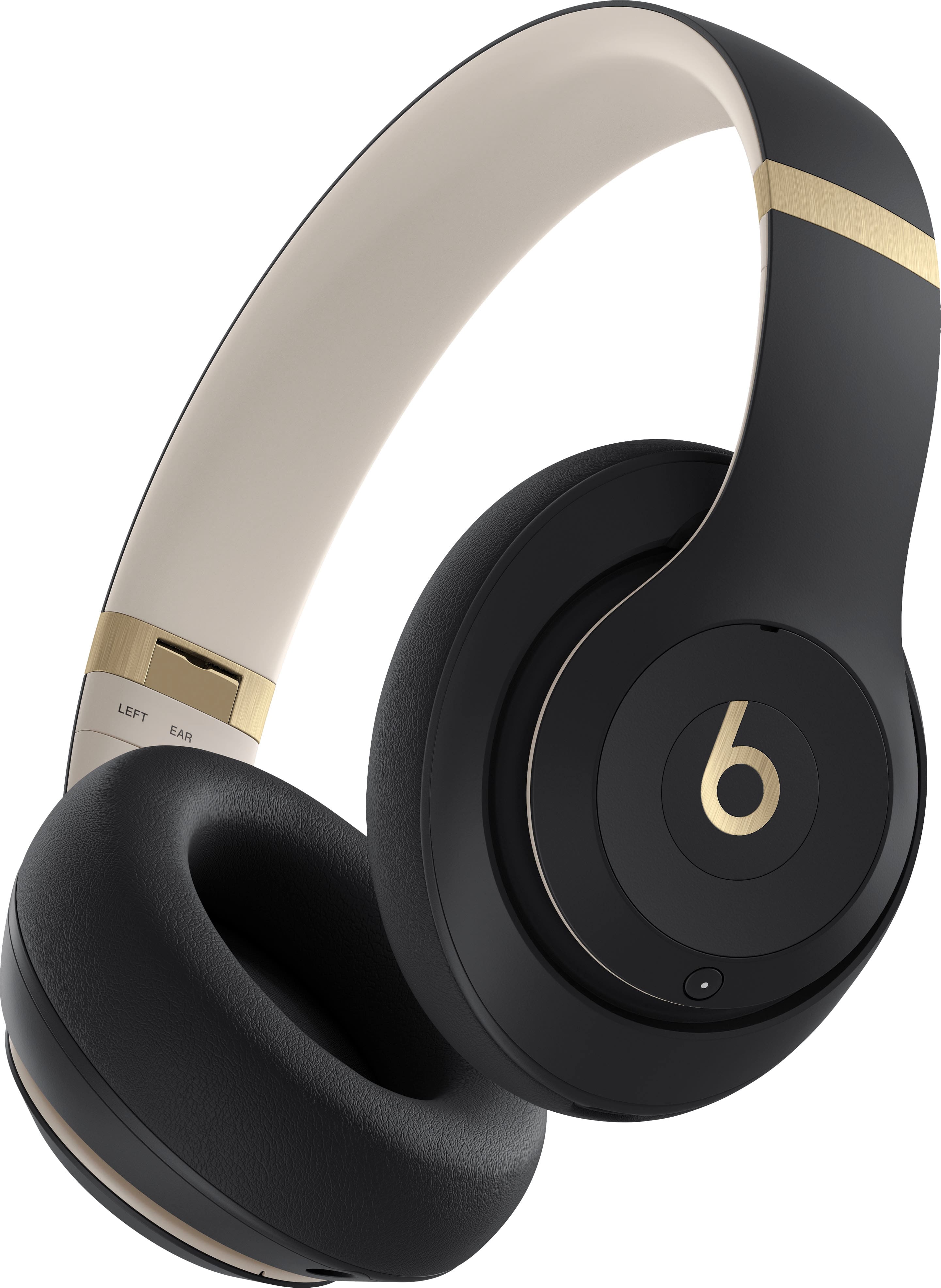 Beats Studio Pro headphones in use with a smartphone