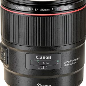 Canon EF 85mm f14L IS USM Telephoto Lens for DSLR Cameras-0