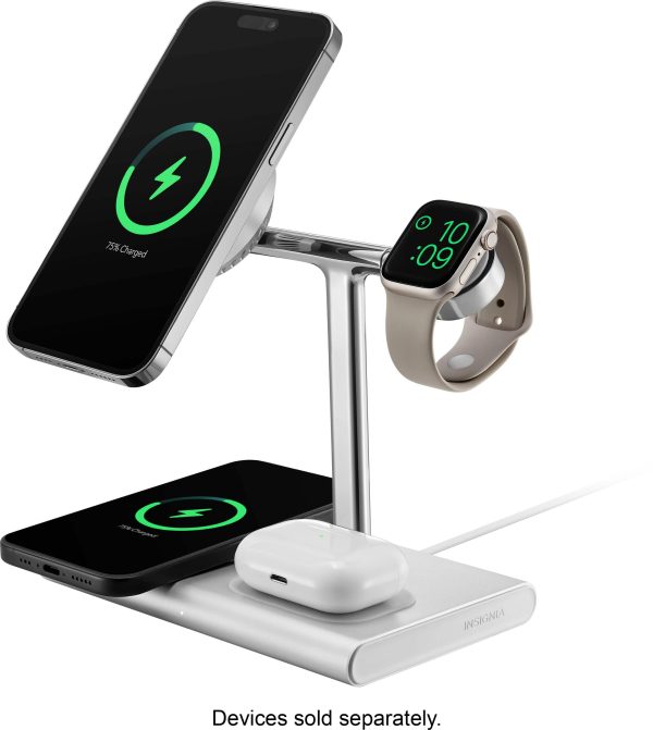 Insignia 4-in-1 Qi2 Wireless Charging Stand Fast Charge-8