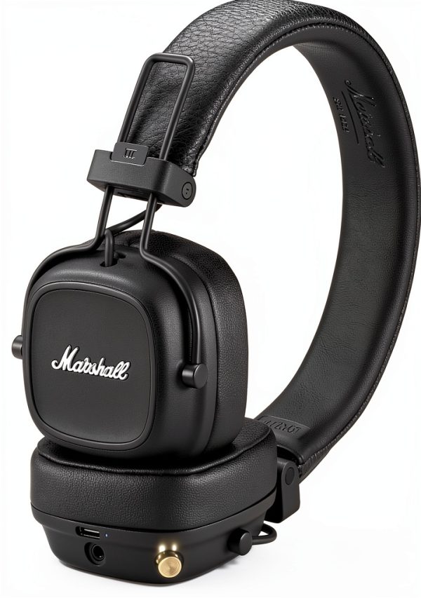 Marshall Major IV Wireless On Ear Headphones Foldable Design-1