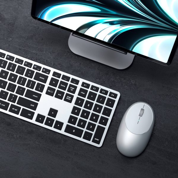 Satechi Slim X1 Bluetooth Backlit Keyboard for Mac Silver-10