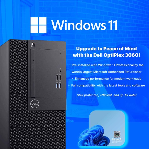 Dell Refurbished Optiplex 3060 Tower Intel i5 16GB RAM-4