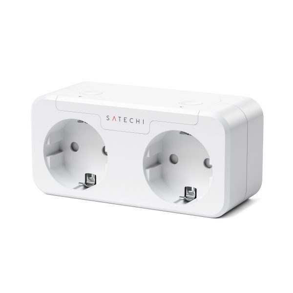 Satechi Dual Smart Outlet Remote Control Power Monitoring-8