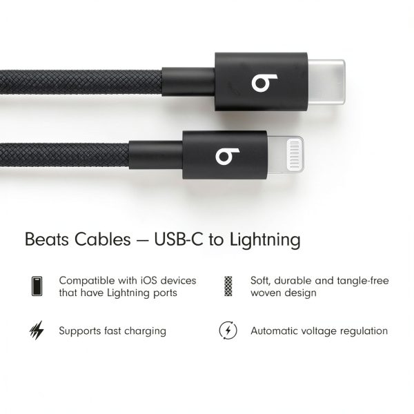 Beats USB C to Lightning Cable Braided Fast Charging-1