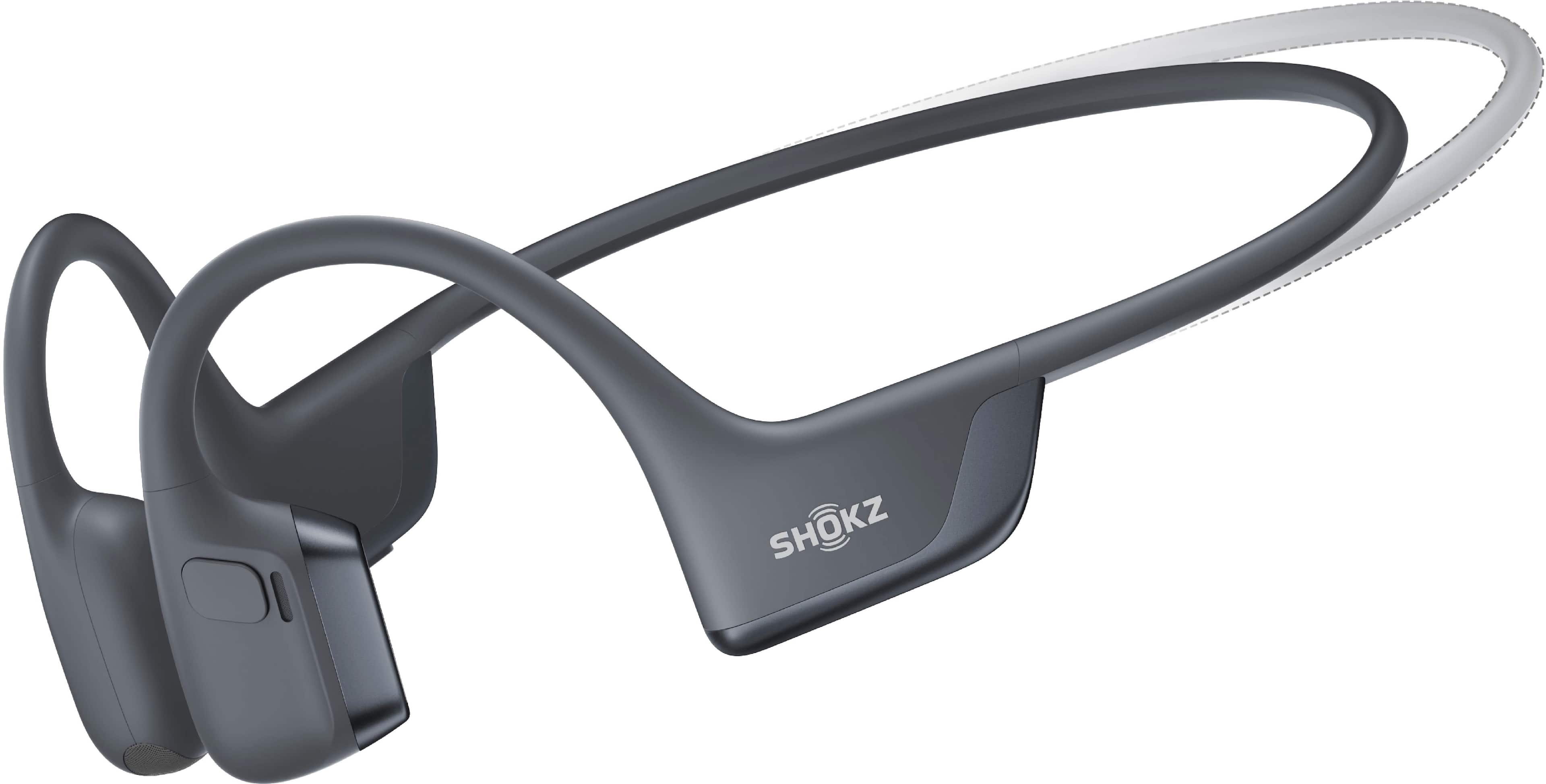 Shokz OpenRun Pro 2 Mini headphones in use during a run