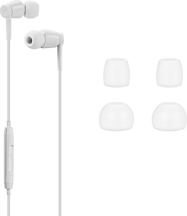 Insignia Lightning Wired Earbuds White In-Ear Design-5