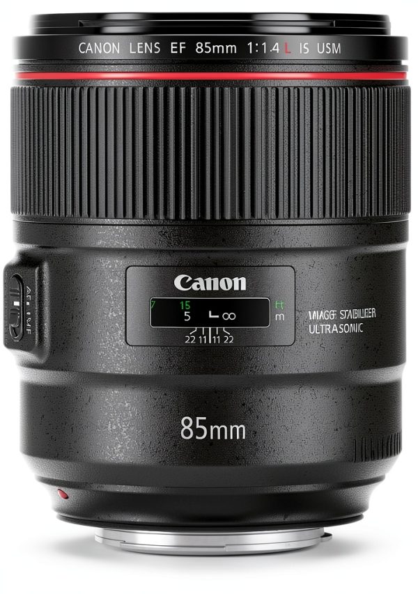 Canon EF 85mm f14L IS USM Telephoto Lens for DSLR Cameras-1