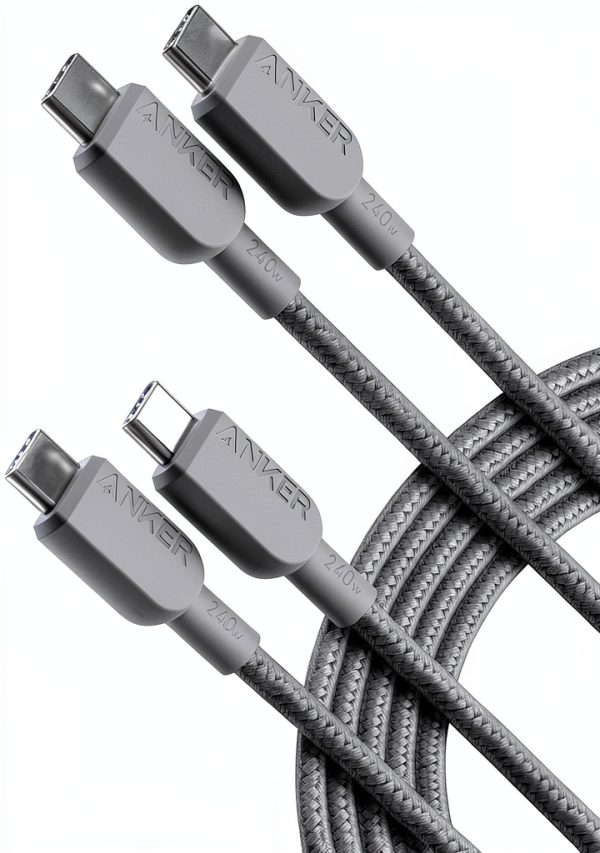Anker USB C Cable 240W Fast Charging Braided Nylon-0