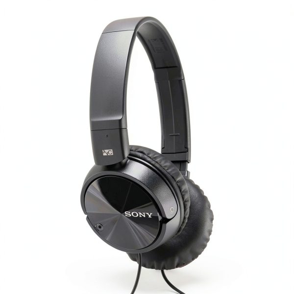 Sony MDR ZX110NC Noise Canceling On Ear Headphones Black-1