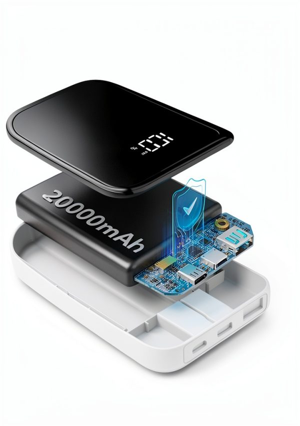 PB-08 Power Bank 20000mAh Ultra-Compact PD Fast Charging-3
