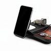 AT&T 3-in-1 Wood Grain Power Tray Wireless Charging Station-1