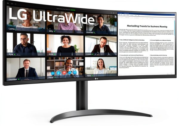 LG UltraWide 34 Curved Monitor WQHD HDR 100Hz-5