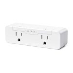 Satechi Dual Smart Outlet Remote Control Power Monitoring-0