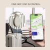 FindAll Luggage Tag Apple Find My Vegan Leather Travel-3