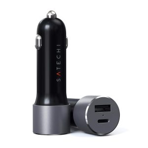 Satechi 72W USB-C PD Car Charger Fast Dual Port Charging-0