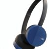JVC FLATS Wireless On Ear Headphones Black Blue Audio-5