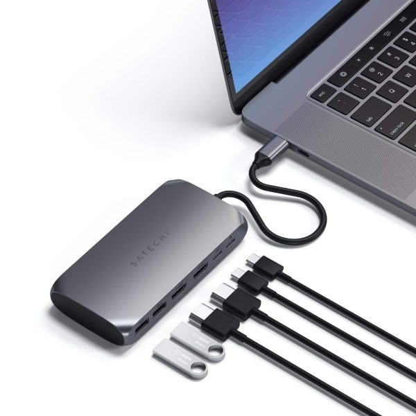 Satechi USB-C Multimedia Adapter M1 Dual 4K HDMI Ports-5