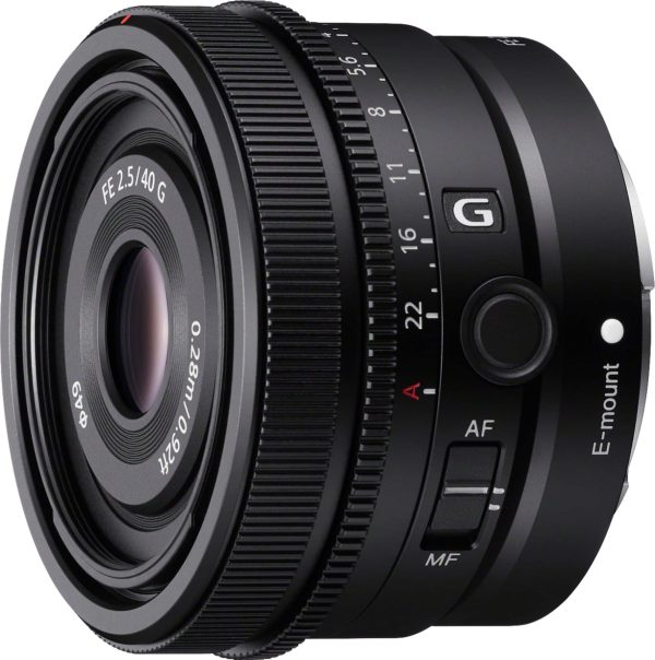 Sony FE 40mm F2.5 G Lens Full Frame E Mount Prime-0