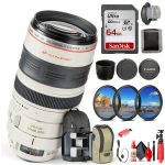 Canon EF 100-400mm Lens Bundle Telephoto Zoom Image-0