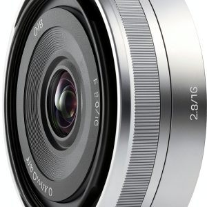 Sony 16mm f2.8 E Mount Wide Angle Lens Silver-0