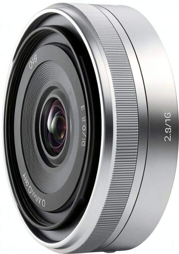 Sony 16mm f2.8 E Mount Wide Angle Lens Silver-0