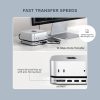 Mac Mini M4 Stand Hub SSD Enclosure Fast Transfer Speeds-3