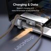 FIELUX USB C Cable Fast Charging Durable Nylon Braided-5