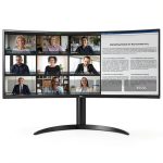 LG UltraWide 34 Curved Monitor WQHD HDR 100Hz-0
