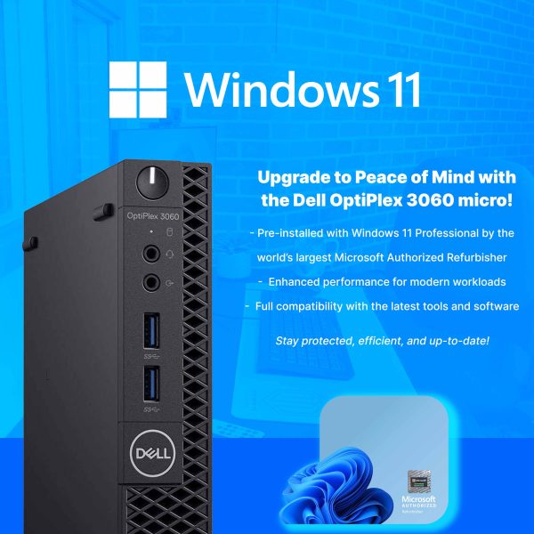 Dell Optiplex 3060 Micro Computer i5 32GB RAM 1TB SSD-3